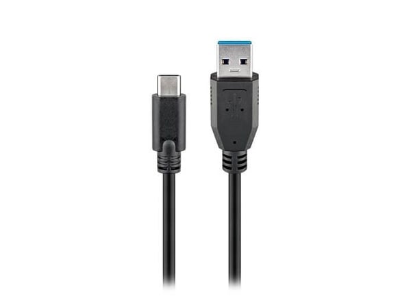 goobay - USB-kabel - USB-C (hann) til USB-type A (hann) - USB 3.0 - 2 m - svart