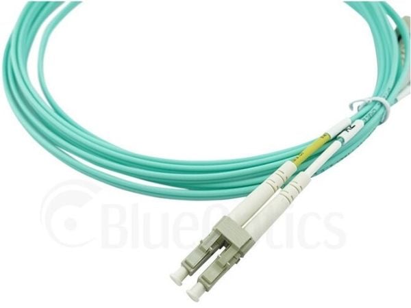 BlueOptics 050502T512000001M, 1 m, LC/APC, OM3, 2x LC, 2x LC
