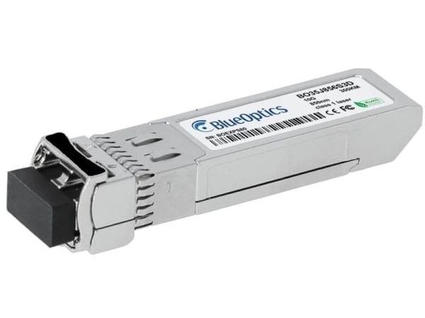 BlueOptics R9Q46A-BO, Fiberoptikk, 10000 Mbps, SFP+, LC, 300 m, 850 nm