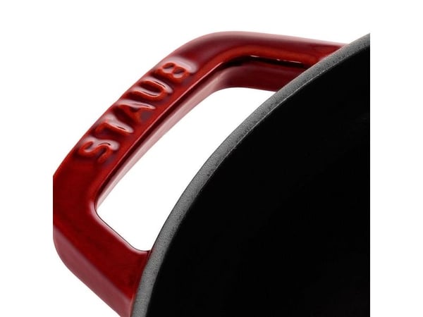 ZWILLING STAUB LA COCOTTE, Grytfrom, Rund, Gjutjärn, Keramiska, gas, halogen, Induktion, Gjutjärnsplattor, Röd, Grenadine-Red