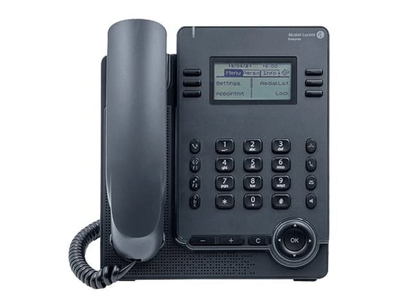 Alcatel-Lucent Enterprise ALE-20 Essential DeskPhone - VoIP-telefon - grå
