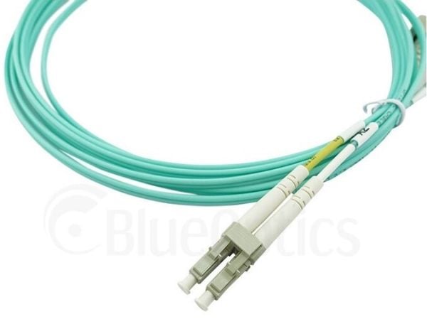 Kompatibel NetApp X66250-5 BlueOptics dupleks fiberoptisk patchledning, LC-UPC/LC-UPC beige, 5 meter, multimodus, G50/125µm OM3, inngangstap: under...