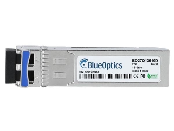 BlueOptics N-SFP28-LR-BO, Fiber optisk, 25000 Mbit/s, SFP28, LC, 10000 m, 1310 nm