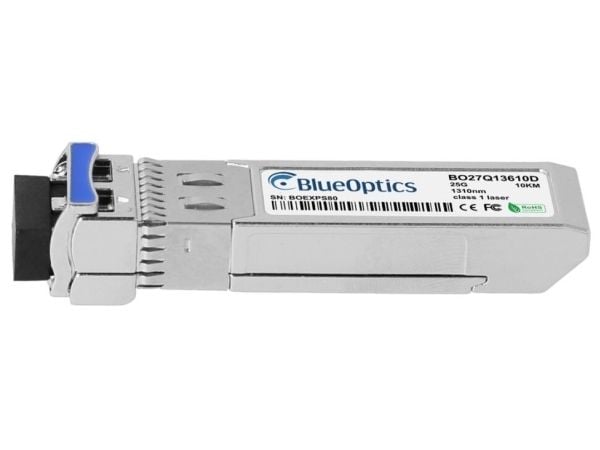 BlueOptics N-SFP28-LR-BO, Fiber optisk, 25000 Mbit/s, SFP28, LC, 10000 m, 1310 nm