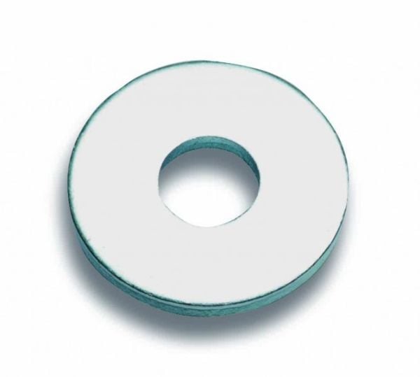 Cimco 192651, Flat skive, Galvanisert stål, Sink, Rund, 5 mm, 1,5 cm