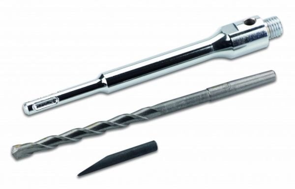 Cimco 208832, Drill, Senterbor, Høyrehåndsrotasjon, 150 mm, Morse nøkkel, Sort