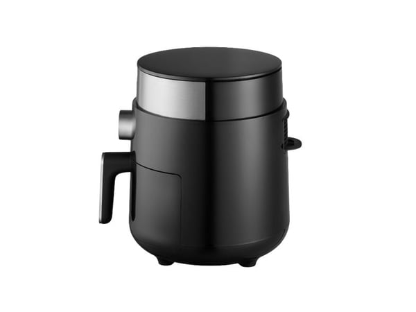 Concept FR2500, Varmluftsfrityr, 2,5 l, 80 °C, 200 °C, Single/enkelt, Sort