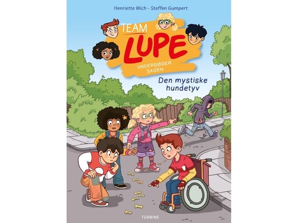 Team Lupe undersøker saken – Den mystiske hundetyven | Henriette Wich | Språk: Dansk