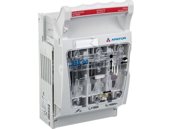 Apator sulakekytkimen katkaisija RBK 00 pro /siltaliittimet 4-50mm2/ 63-823256-011 - 63-823256-011