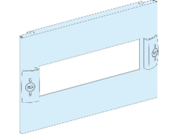 Schneider Prisma Plus G Metallinen kansi, jossa on leikkaus modulaariselle laitteelle 300x150mm LVS03213
