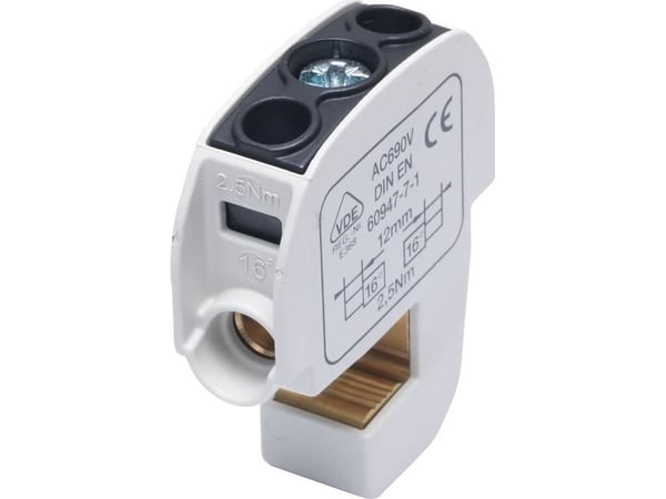 Simetin eristetty kiskoliitin SBB 16 (86105) SIMBLOCK musta 81550007