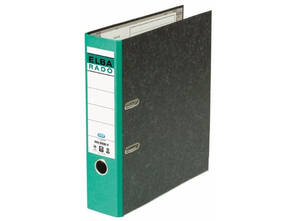 ELBA-kansio ELBArado 100022601 DIN A4 80mm kartonki vihreä(100022601)