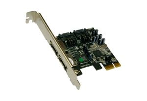 EXSYS eS-ATA II PCI-Express RAID 0/1, PCIe, SIL-3132, 2x SATA 2
