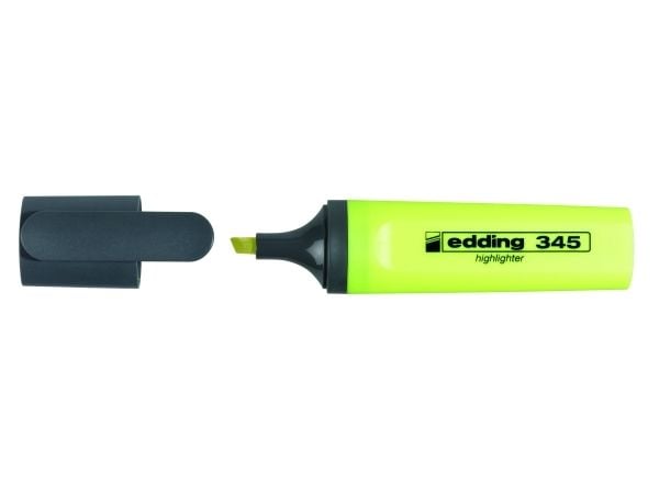 Edding 345, Hienojakoinen, Keltainen, 2 mm, 5 mm, 27 mm, 21 mm