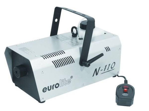 Eurolite N-110 sølv med PÅ/AV-kontroller, Flerfarget, 230 V, 50 Hz, 5,5 kg, 385 x 310 x 165 mm