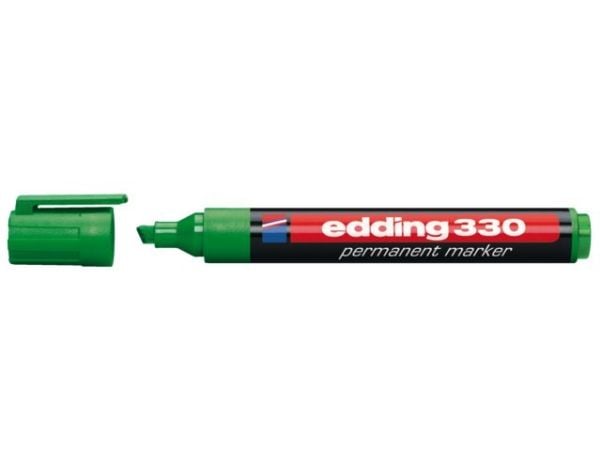 edding 330 - Markering - permanent - grön - 1-5 mm