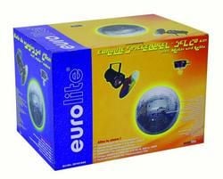 Eurolite Mirror ball set 20cm with pinspot, Flerfarget, 30 W, 230 V, 50 Hz, 1 kg, 160 x 150 x 170 mm