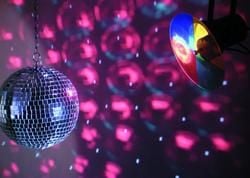 Eurolite Mirror ball set 30cm with pinspot, Flerfarget, 30 W, 230 V, 1 kg, 160 x 150 x 170 mm