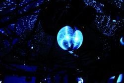 Eurolite Mirror ball set 30cm with pinspot, Flerfarget, 30 W, 230 V, 1 kg, 160 x 150 x 170 mm