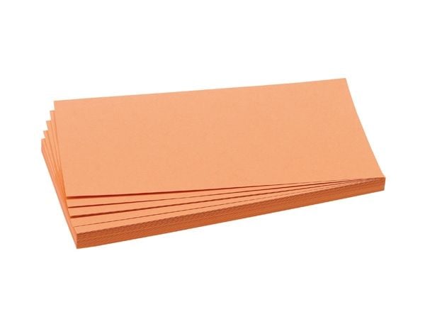 FRANKEN - Moderasjonskort - rektangel - 9.5 x 20.5 cm - oransje (en pakke 500)