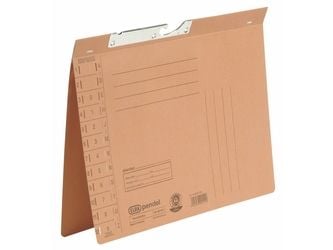 ELBA pendelstiftemaskin, DIN A4, manila papp, 250 gsm, oransje - for markedet: D - L - A - CH - 50 stk (90421 OG)