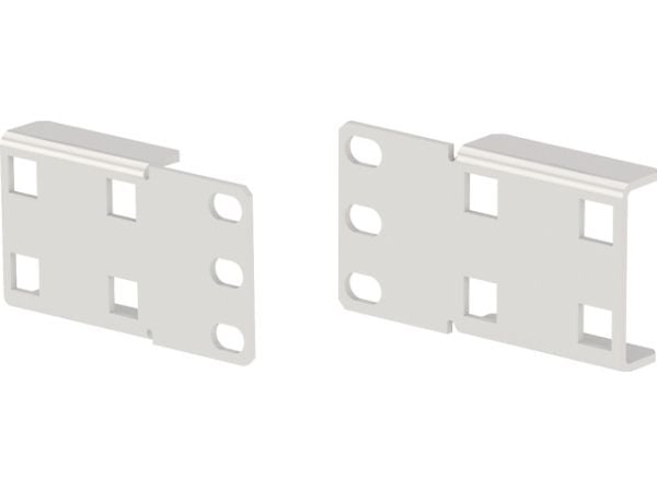EFB Elektronik PRO-PDU01.TS, PDU-holder, Hvit, Metall, 48,3 cm (19"), 2 stykker EFB Elektronik PRO-PDU01.TS, PDU-holder, Hvit, Metall, 48,3 cm (19"), 2 stykker
