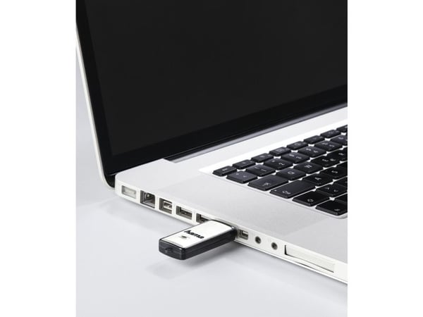 Hama Fancy, 64 GB, 2.0, 10 MB/s, Suojus, Musta, Hopea