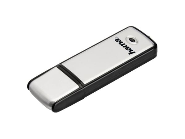 Hama Fancy, 32 GB, 2.0, 10 MB/s, Keps, Svart, Silver
