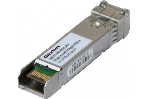 Dexlan Minigbic SFP+ 10 Gigabit 10GbaseSR Multimode 300m toveis fiberoptisk utvidelsesmodul for 10 Gigabit Ethernet-nettverkssvitsj med SFP+-porter...