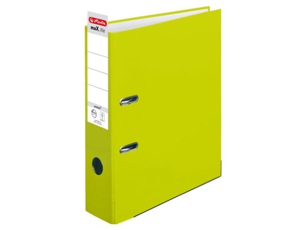 Herlitz maX.file, A4, Oppbevaring, Polypropylen (PP), Grønn, Jekk, 1 stykker