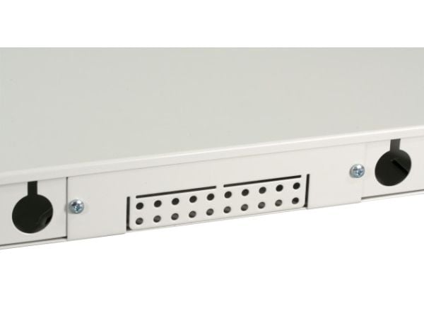 EFB-Elektronik Skjøteboks uttrekkbar 1U uten frontpanel, uutstyrt, grå Produsent: EFB Elektronik (VSB-A-GR)