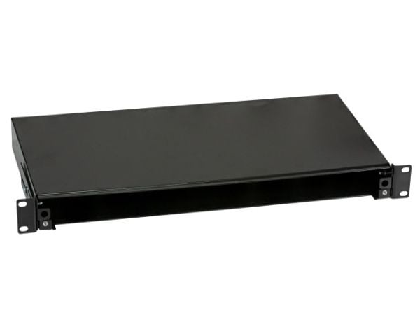 EFB-Elektronik Skjøteboks uttrekkbar 1U uten frontpanel, uutstyrt, grå Produsent: EFB Elektronik (VSB-A-GR)