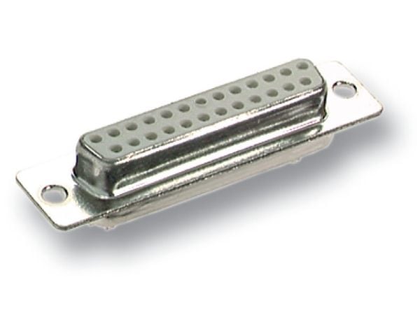 EFB Elektronik 28617.1, Dsub 50-pin, Harmaa, Naaras, Suora, Metalli, 30,8 mm