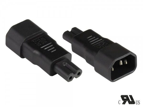 Alcasa PA-1470S, C14, C7, 250 V, 2,5 A, Lajittelu, Polyvinyylikloridi (PVC)