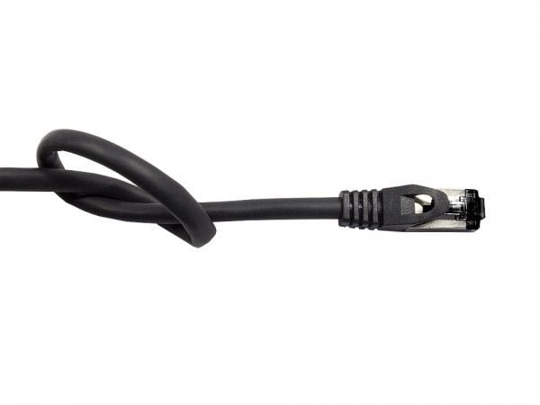Alcasa 8060-HP050S, 5 m, Cat6a, S/FTP (S-STP), RJ-45, RJ-45, Sort