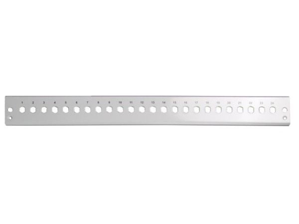 EFB Elektronik VSB-FP-12ST-S, Rackmontering, 1U, Fiber, Grå, Metall