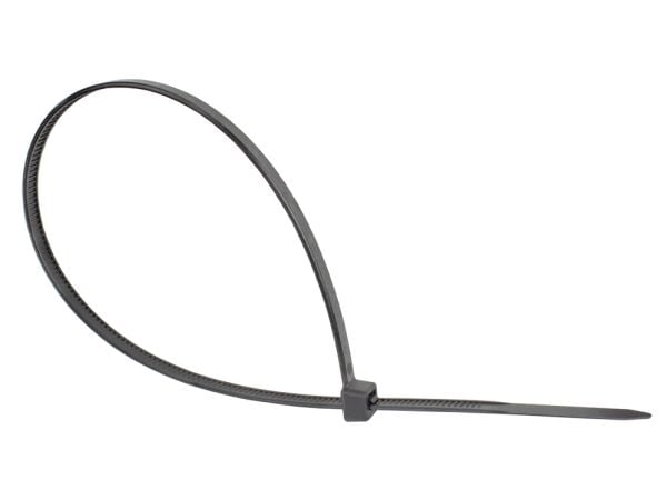 Alcasa KAB-15S36, Löstagbart buntband, Nylon, Svart, 2 - 35 mm, -40 - 85 ° C, 150 mm