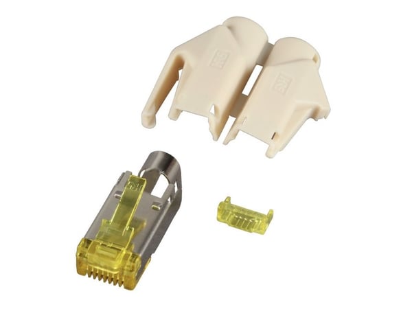 EFB Elektronik H7642.1-50, RJ-45, Beige, Hankjønn, Cat6a, 24/7, 50 stykker