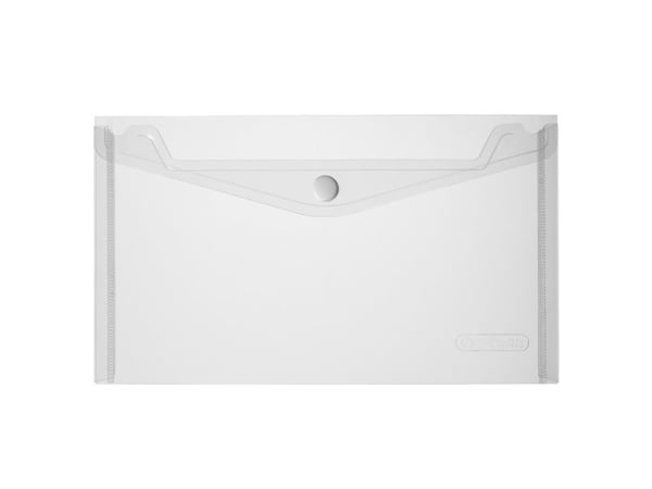 Herlitz 10917524, Polypropylen (PP), Gjennomsiktig, trykk knapp, 1 stykker