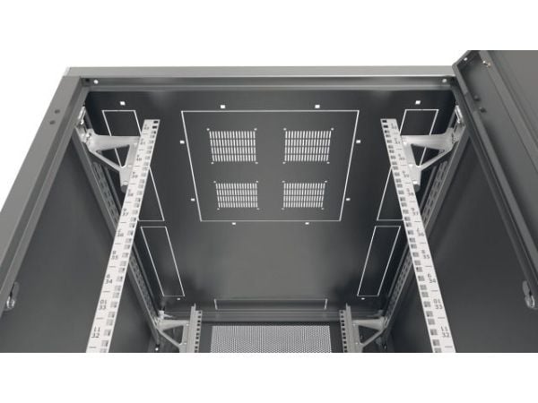 EFB Elektronik PRO-4282GR.P1, Frittstående hylle, 42U, 1360 kg, Grå