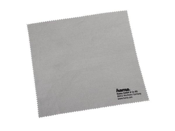 Hama Pro-Optik, Mikrofiber, Papir, Grå, 120 mm, 140 mm, 1 stykker, 105 mm