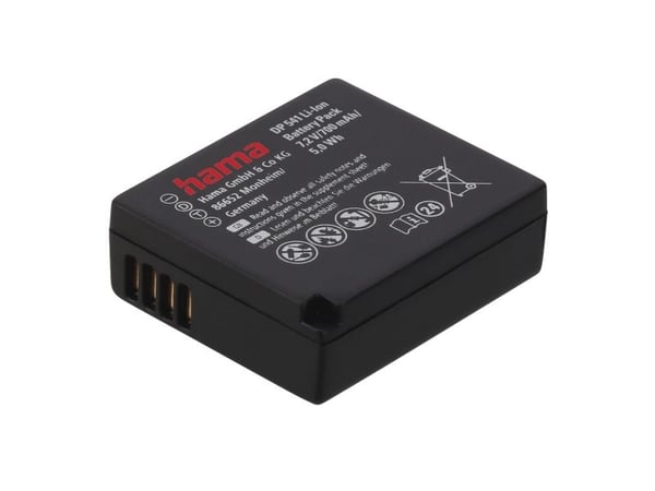 Hama DP 541, Panasonic, 700 mAh, 7,2 V, Lithium-Ion (Li-Ion)