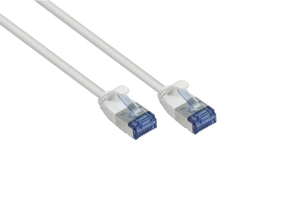 Alcasa 8060-HS005W, 0,5 m, Cat6a, U/FTP (STP), RJ-45, RJ-45, Hvit
