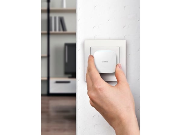 Hama N300, Gjentaker, 300 Mbit/s, Wi-Fi, Ethernet/bredbåndsforbindelse, Hvit