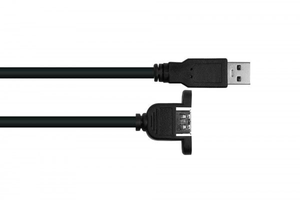 Alcasa UK20P-AEA-005S, 0,5 m, USB A, USB A, USB 2.0, 480 Mbit/s, Lajittelu