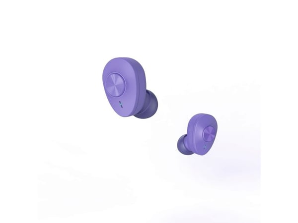 Hama Freedom Buddy - Ægte trådløse øretelefoner med mik. - i øret - Bluetooth - lilla