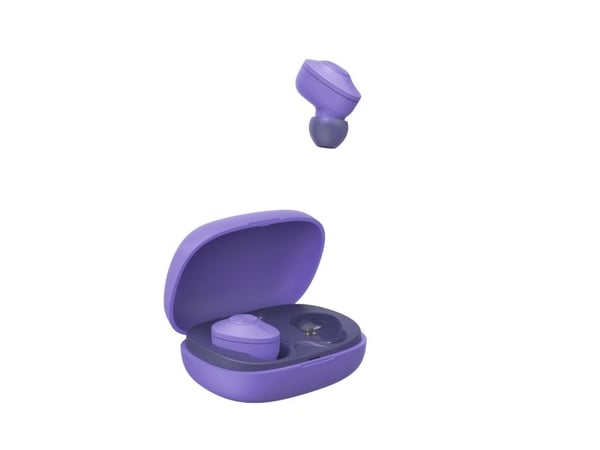 Hama Freedom Buddy - Ægte trådløse øretelefoner med mik. - i øret - Bluetooth - lilla