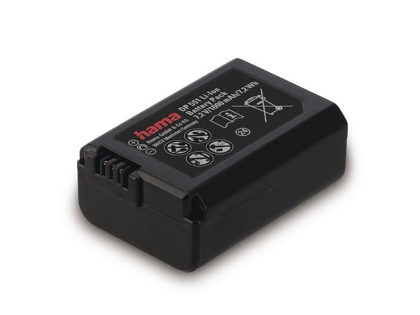 Hama DP 551, Sony, 1000 mAh, 7,2 V, Lithium-Ion (Li-Ion)