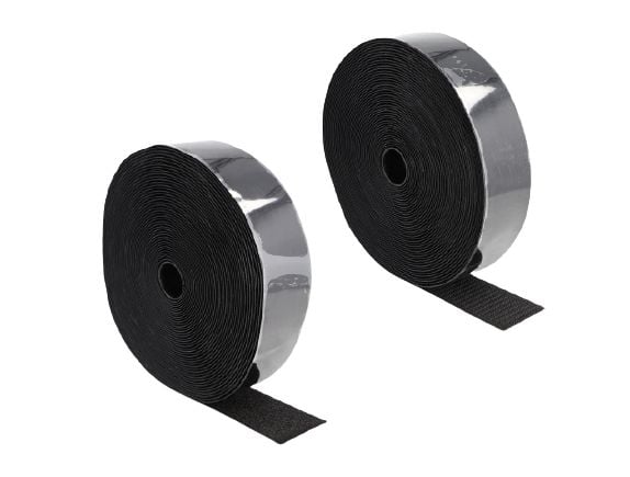 DeLOCK 20860, Nailon, Polyesteri, Musta, 50 mm, 15 m, Muovipussi