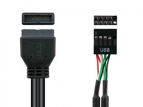 Alcasa 5021-PST4, 0,6 m, USB 2.0, Hunkjønn, Hankjønn, Rett, Rett